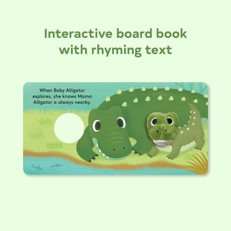 1024x1024 baby alligator finger puppet bookpages