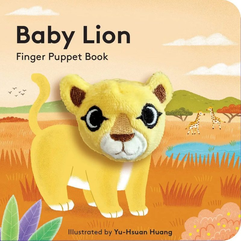 1024x1024 baby lion finger puppet book