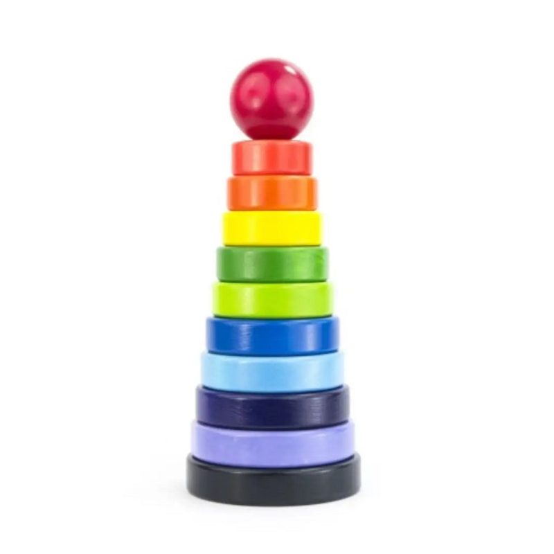 1024x1024 bajo wooden pyramid stacker 10 inch