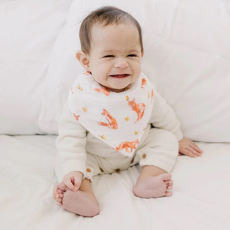 1024x1024 bebe au lait luxury muslin baby bandana bib fox tales lifestyle