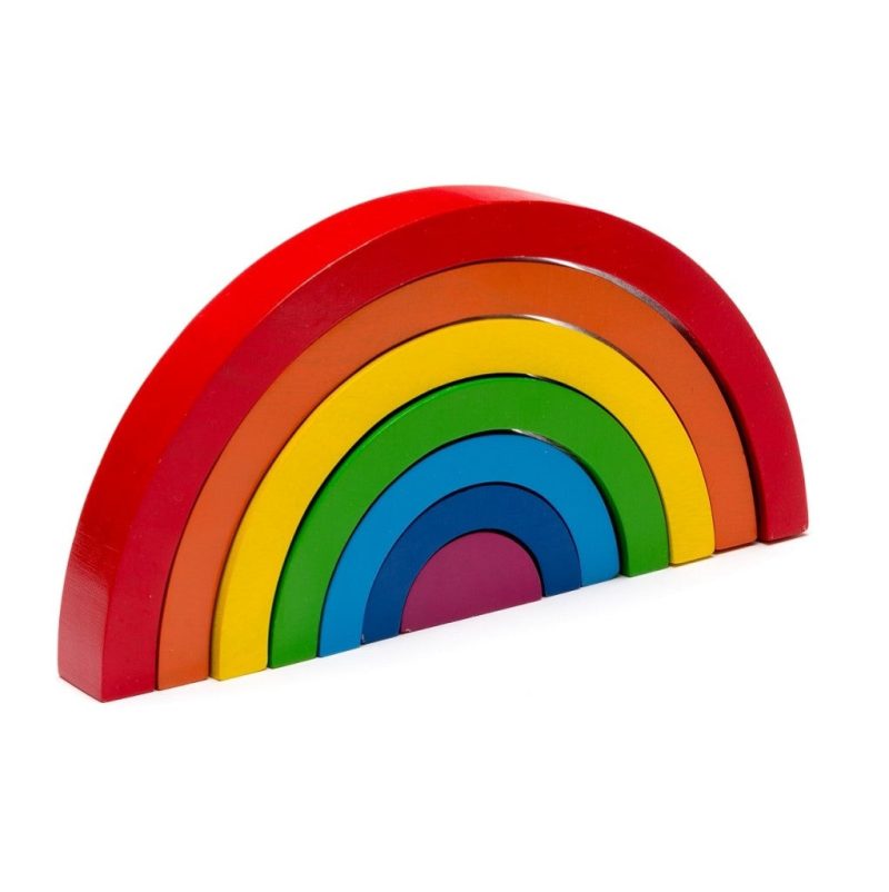 1024x1024 best years ltd Fair Trade Wooden Rainbow Toy