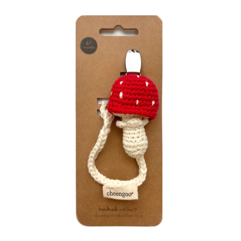 1024x1024 cheengoo toadstool crochet cotton pacifier clip