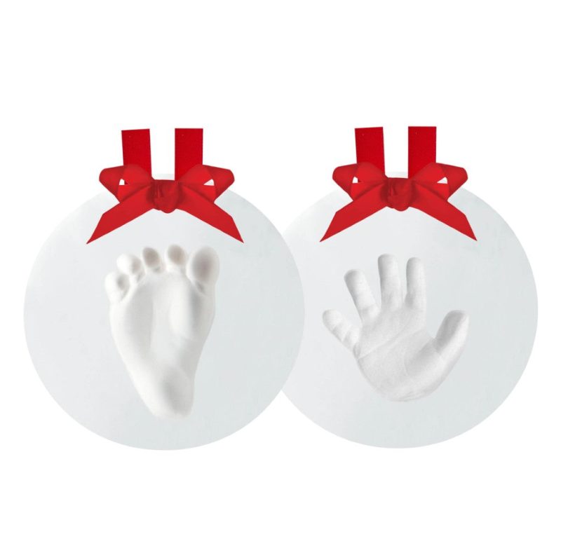 1024x1024 kate and milo baby christmas hand and foot print ornament set