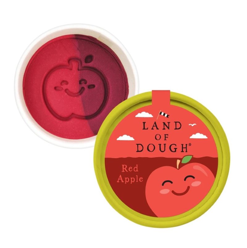 1024x1024 land of dough mini play dough cup red apple