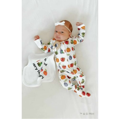 1024x1024 lovedbaby very hungry caterpillar organic 2 way zipper footie fruits lovey lifestyle