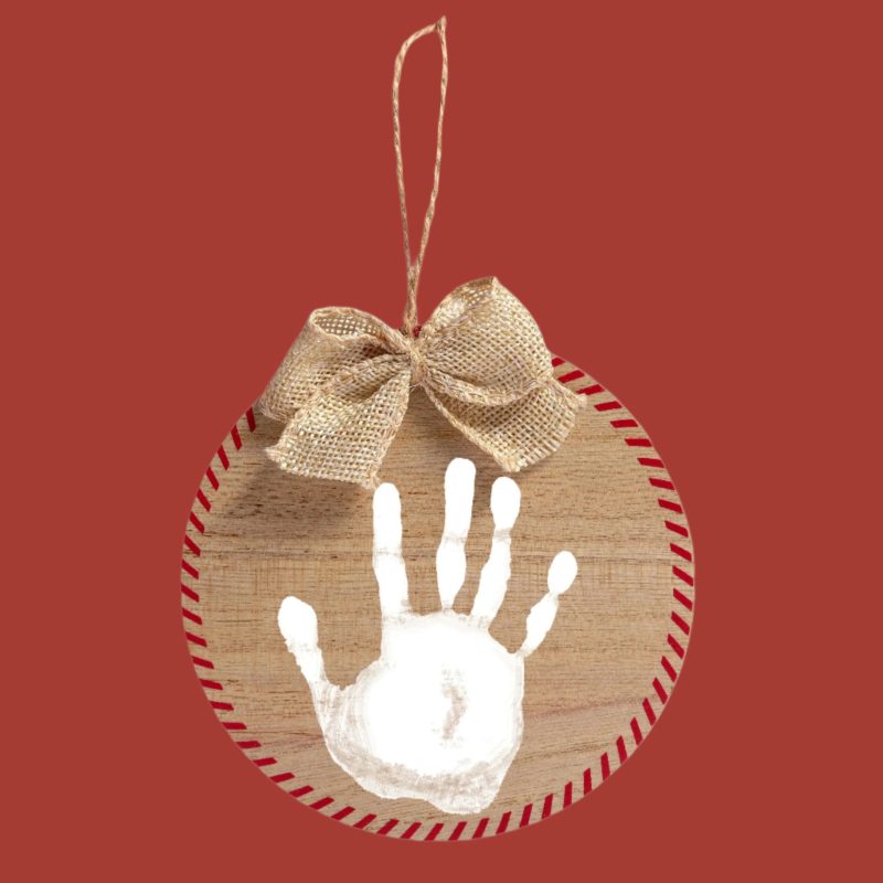 1024x1024 pearhead babyprints rustic wooden holiday ornament