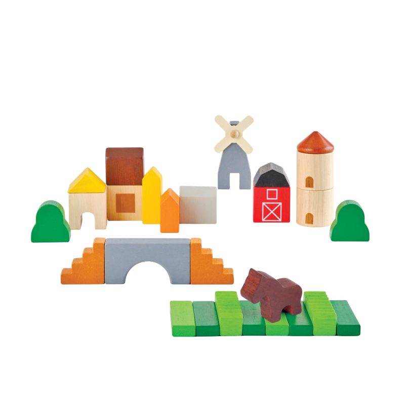 1024x1024 plantoys country farm creative wooden block set toy