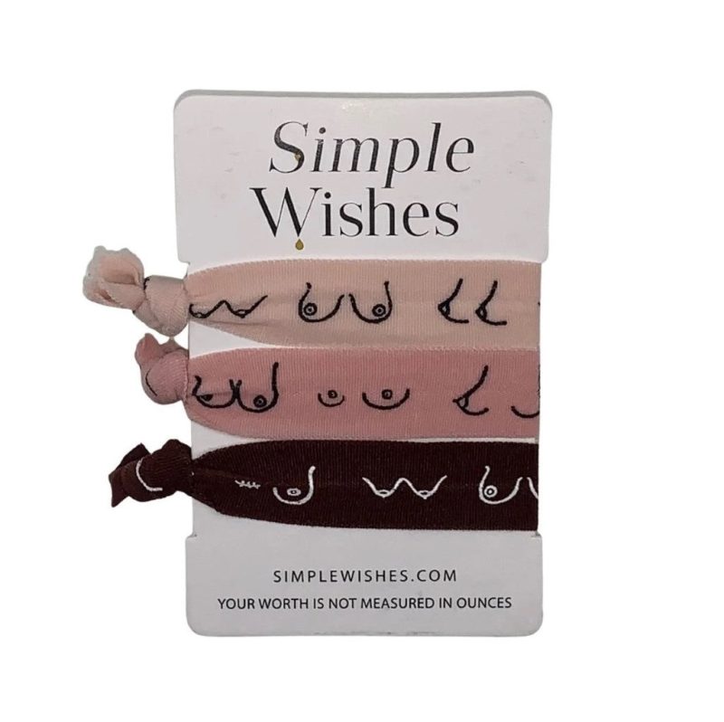 1024x1024 simple wishes boob print no snag hair ties