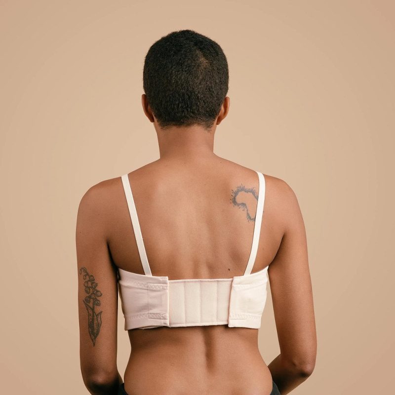 1024x1024 simple wishes hands free pumping bra pink back view