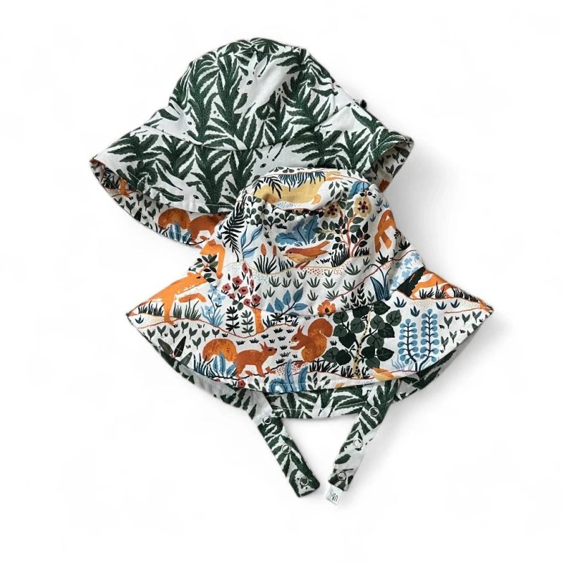 1024x1024 urban baby bonnets organic baby bucket sun hat woodland