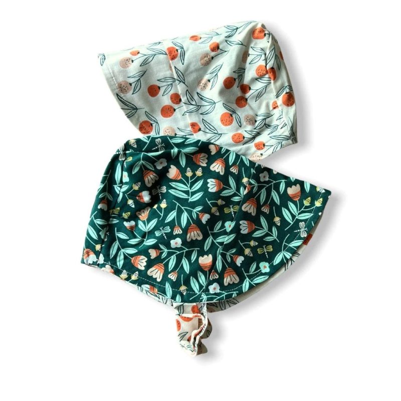 1024x1024 urban baby bonnets organic reversible baby ecobonnet sun hat citrus garden