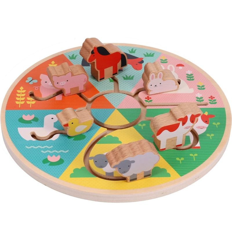 104x1024 petit collage farm animals sliding maze product