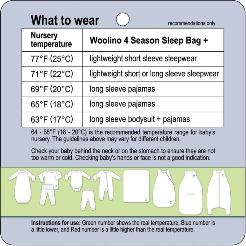 4 seasontm basic sleep bag woolino 7