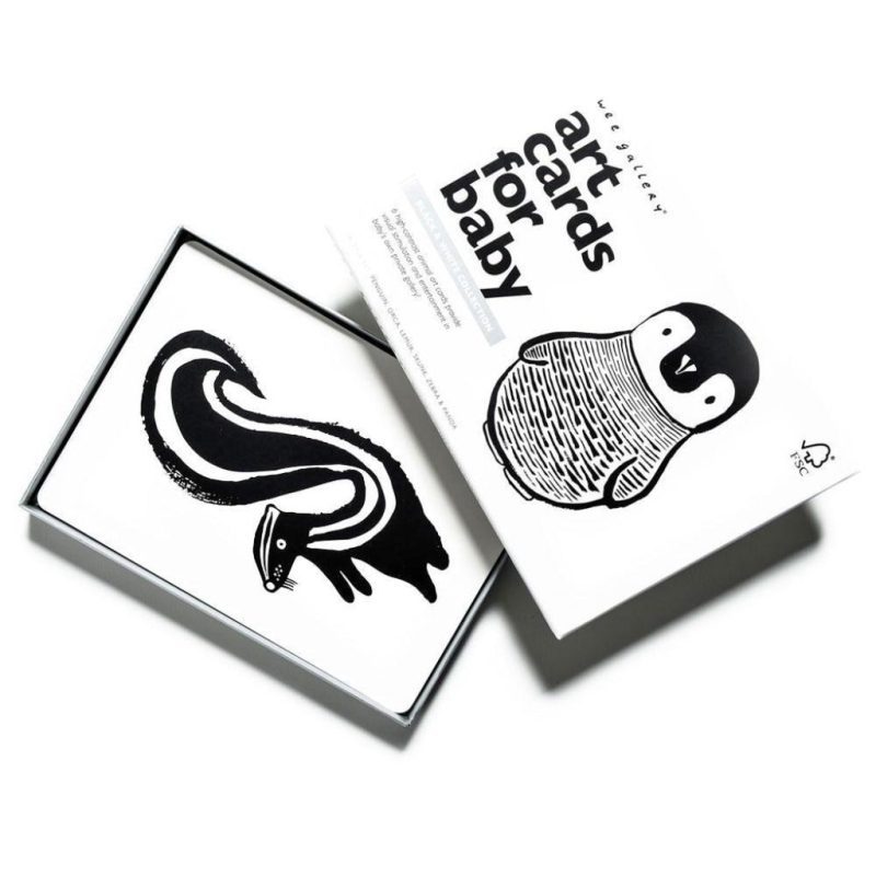 art cards wee gallery black white 3