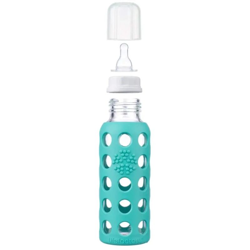 baby me glass bottle gift set lifefactory 3