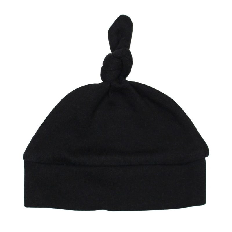 banded top knot hat lovedbaby black preemie newborn 3 b3a9fd12 3662 4276 9520 b62baae5af49