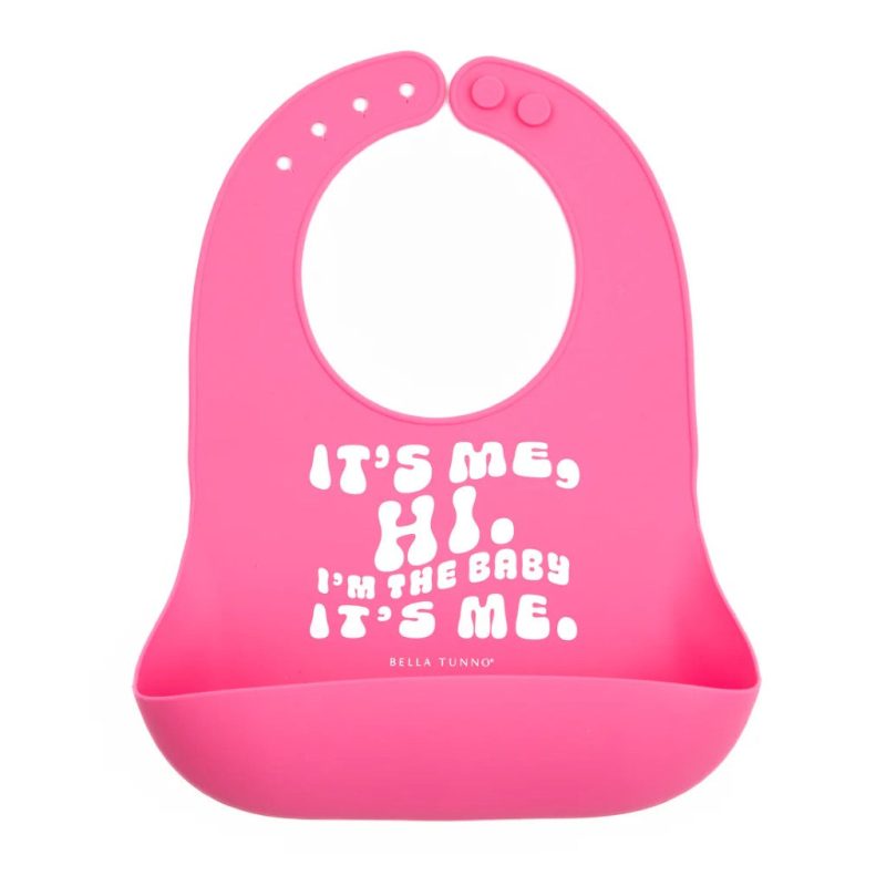 bella tunno taylor swift its me hi silicone pocket baby bib