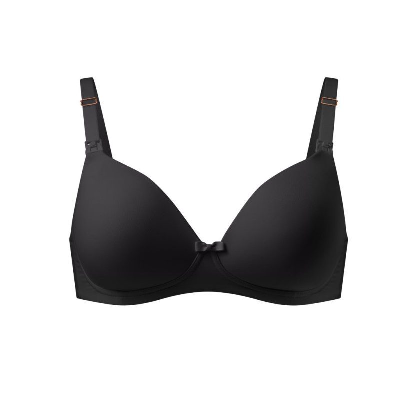 buttercup no underwire nursing bra bravado designs 32 d black 2