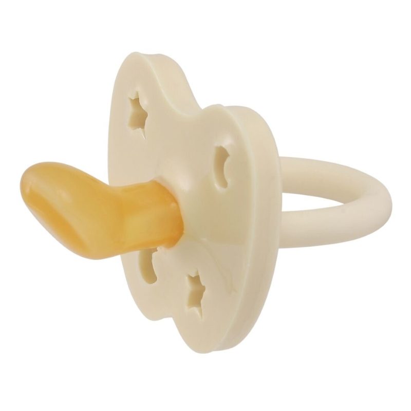 colorful natural rubber pacifier 0 3 months hevea 4