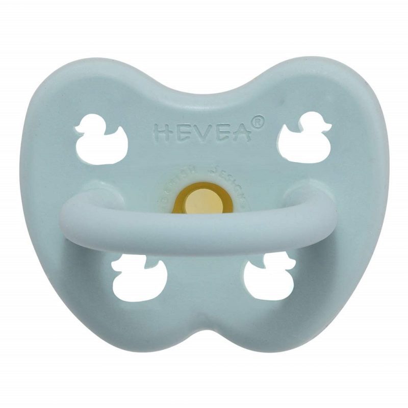 colorful natural rubber pacifier 0 3 months hevea baby blue 0 3 m round 9