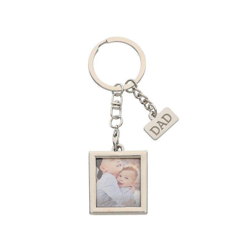 dad charm photo keychain pearhead