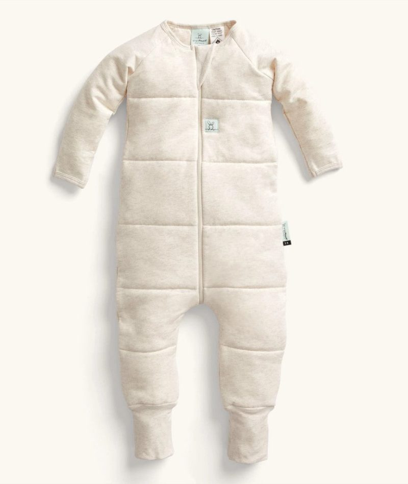 ergopouch 2 5 tog sleep onesie oatmeal marle