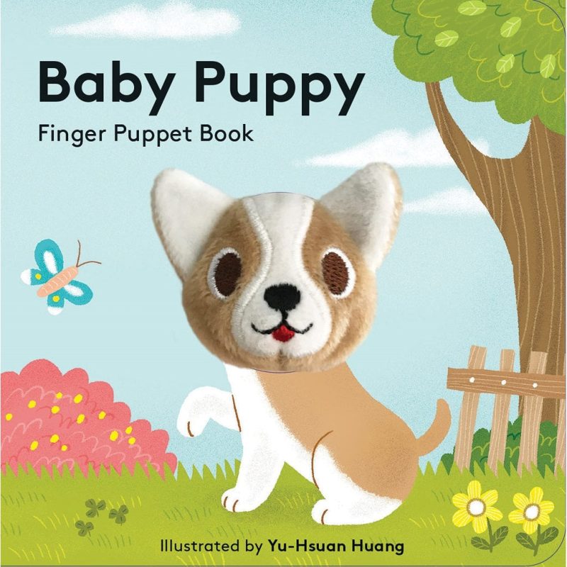 finger puppet book baby puppy chronicle books