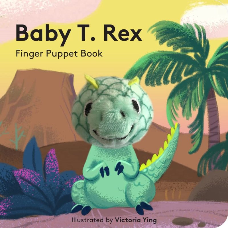 finger puppet book baby t rex chronicle books