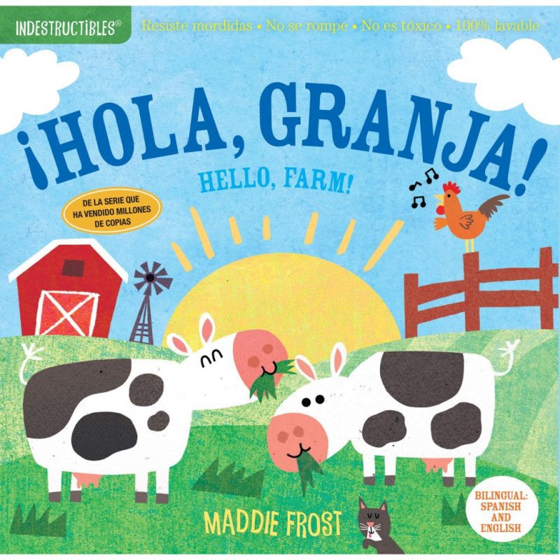 indestructibles hola granjahello farm workman publishing