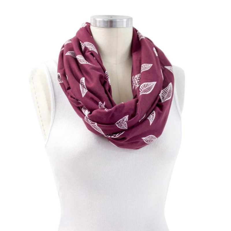 jersey nursing scarf bebe au lait 2