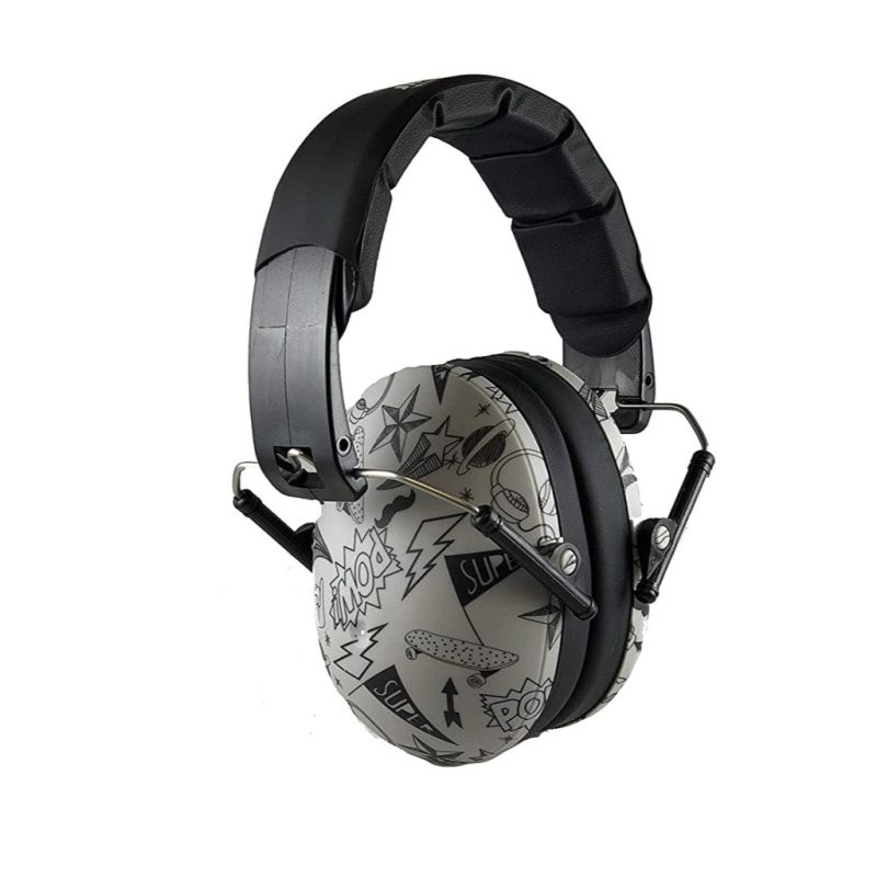 kids hearing protection earmuffs 2 12 years banz usa graffiti doodle 11