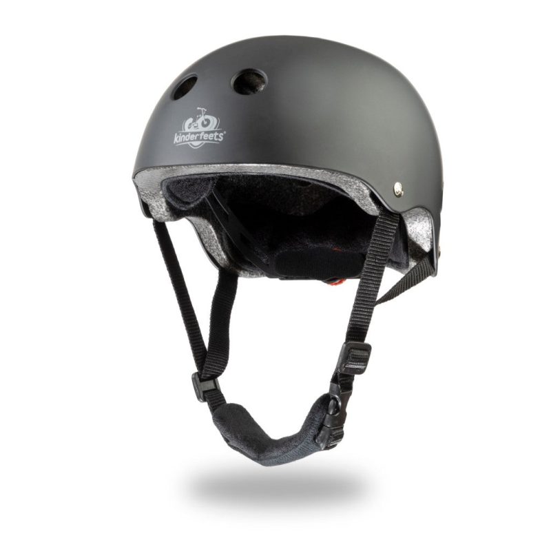 kinderfeets helmet kinderfeets matte black 2