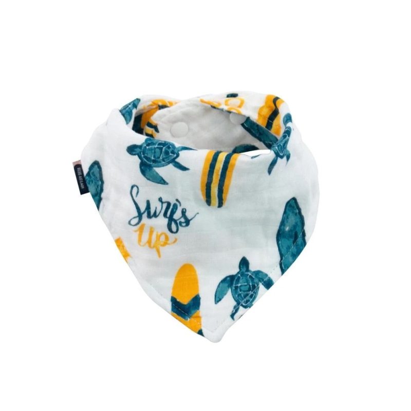 luxury muslin bandana bib surf bebe au lait