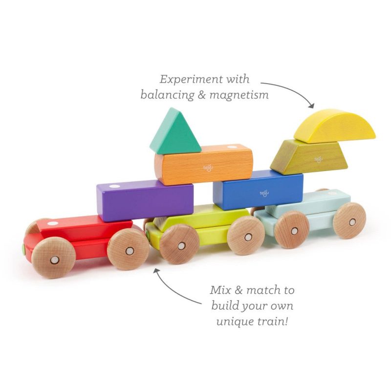 magnetic wooden shape train tegu 7