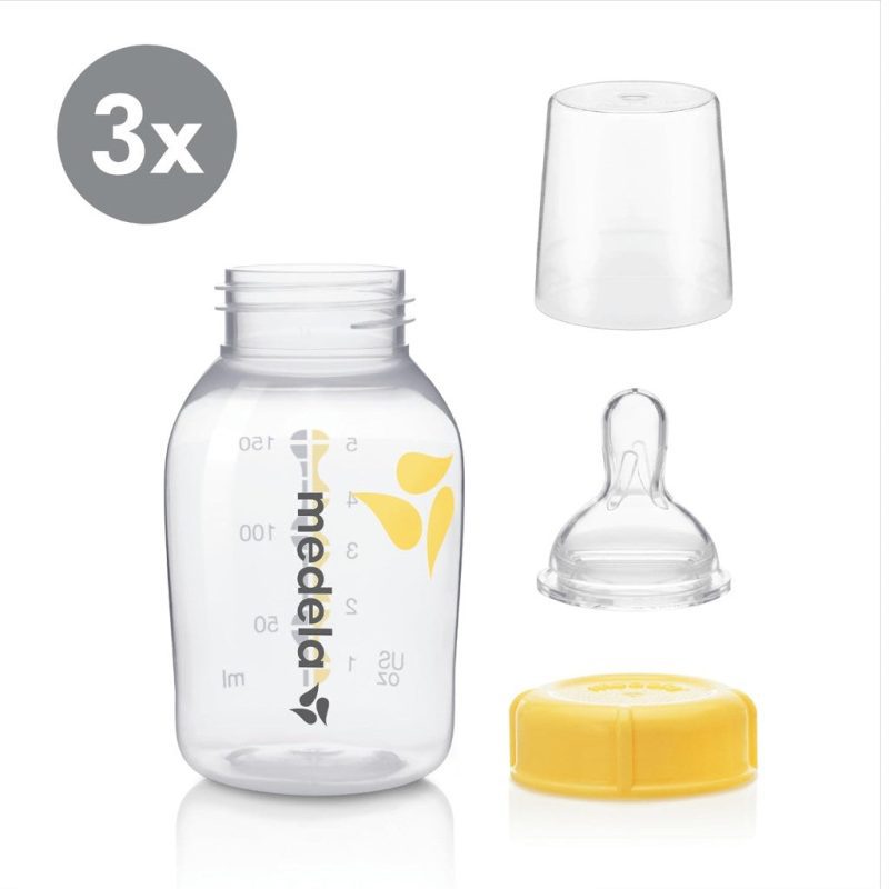 medela 5 oz feeding storage bottles whats included