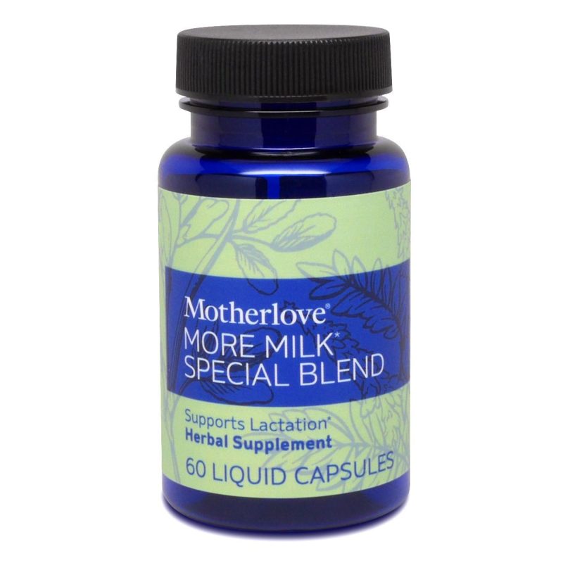 more milk special blend liquid capsules motherlove herbal company