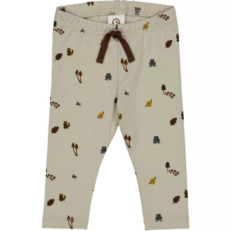 musli forest organic cotton baby leggings front