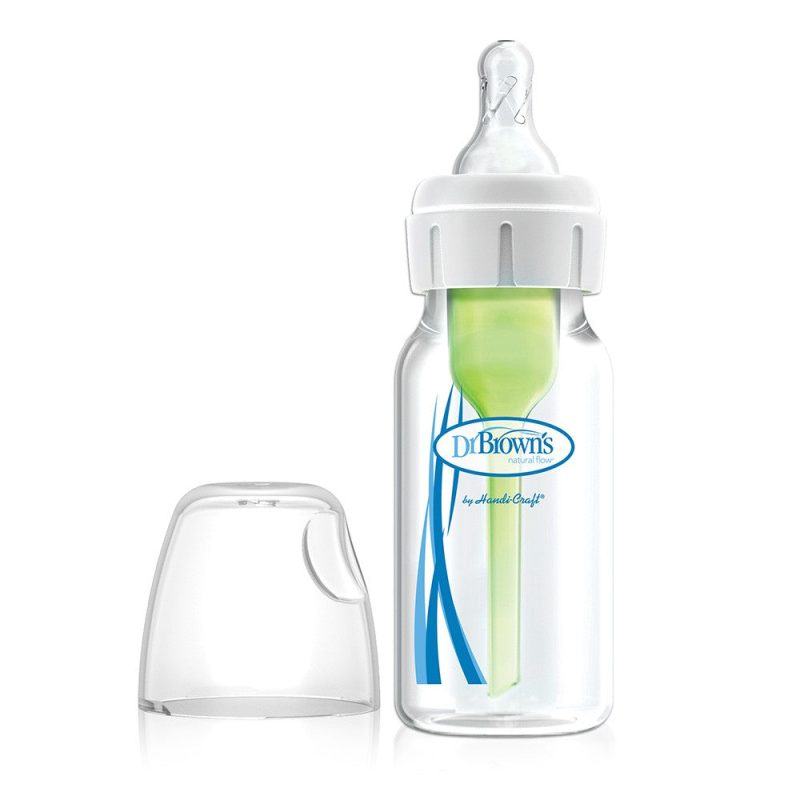 natural flowr options standard bpa free baby bottle 4 oz dr browns