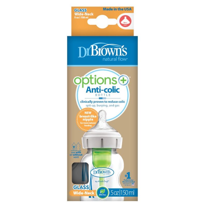 options wide neck glass bottle dr browns 4