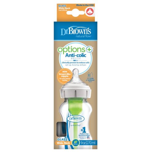 options wide neck glass bottle dr browns 5