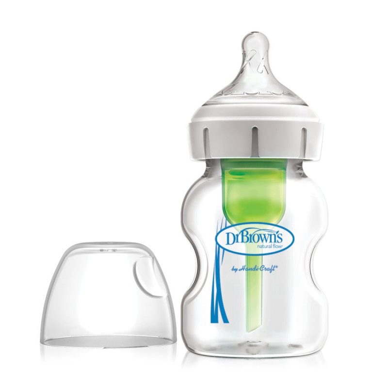 options wide neck glass bottle dr browns 5 oz