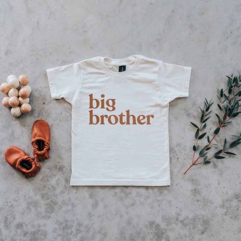 organic big brother kids tee gladfolk