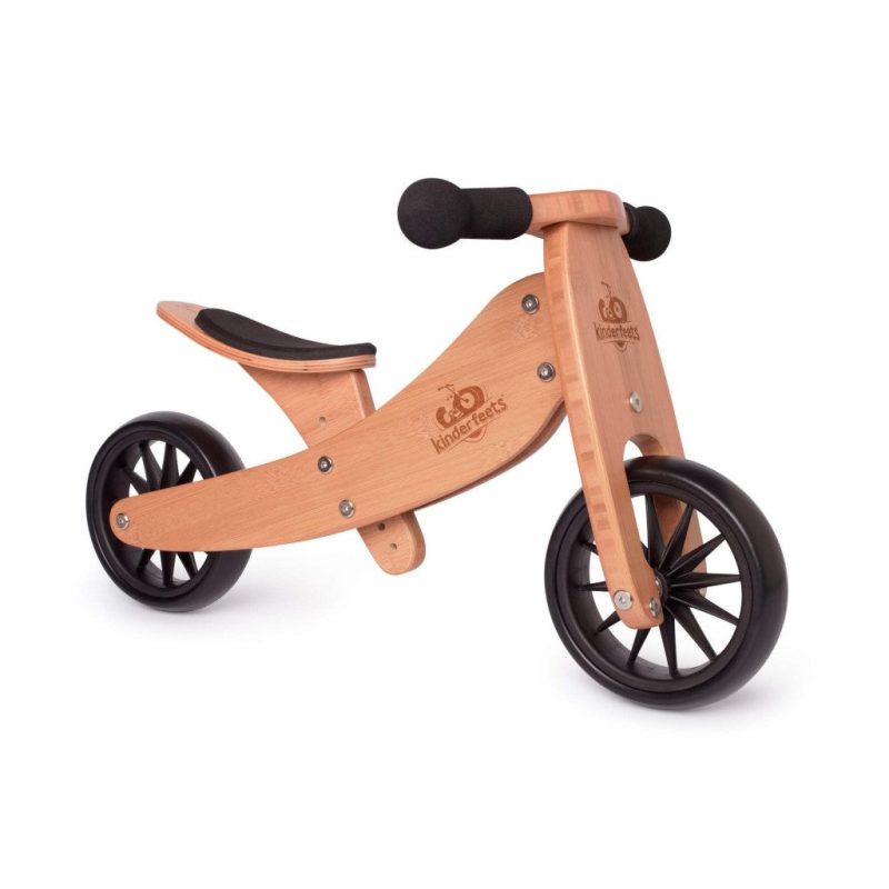 tiny tot 2 in 1 balance bike kinderfeets bamboo 6