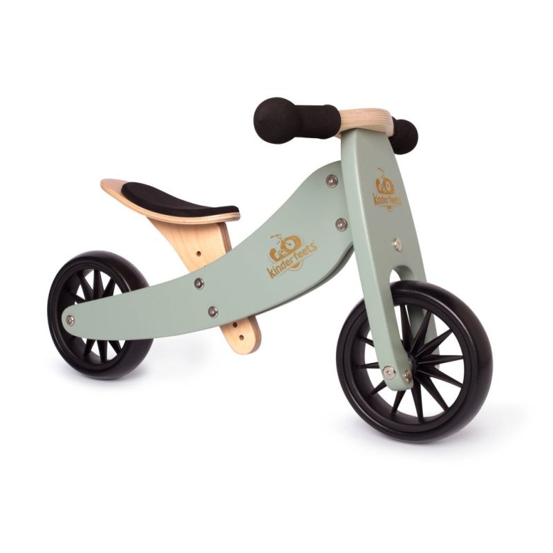 tiny tot 2 in 1 balance bike kinderfeets sage 7