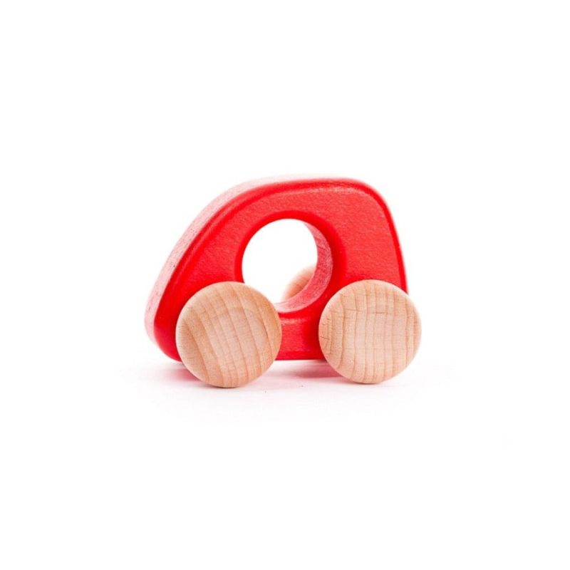 wooden mini car assorted colors bajo toys 2